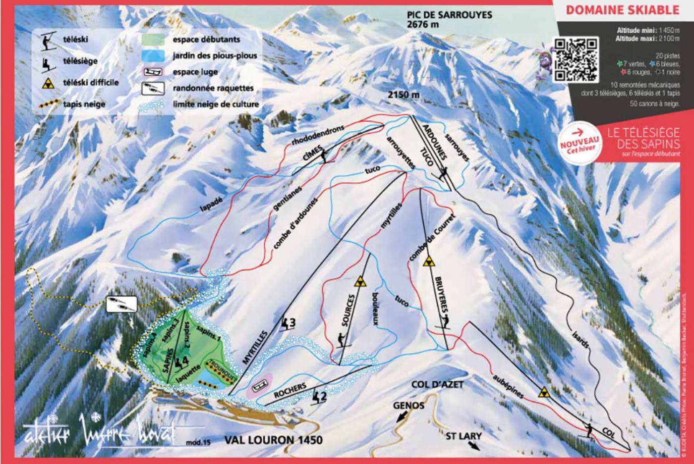 Appartement Alpin A 200M Des Pistes Génos エクステリア 写真